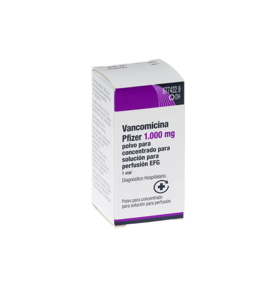 Vancomycin Mip 1000 mg powder for solution for infusion EFG powder for solution for infusion