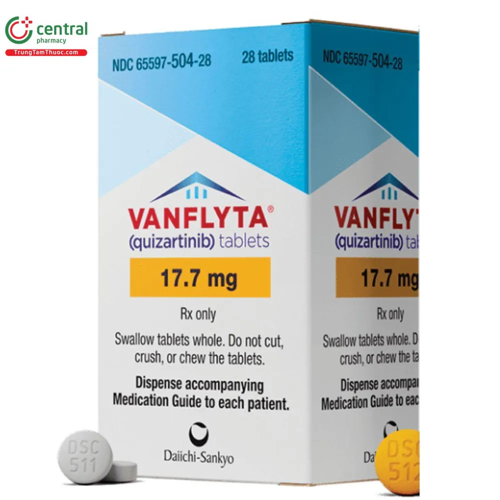 Vanflyta 17.7 mg film-coated tablets tablets, film-coated