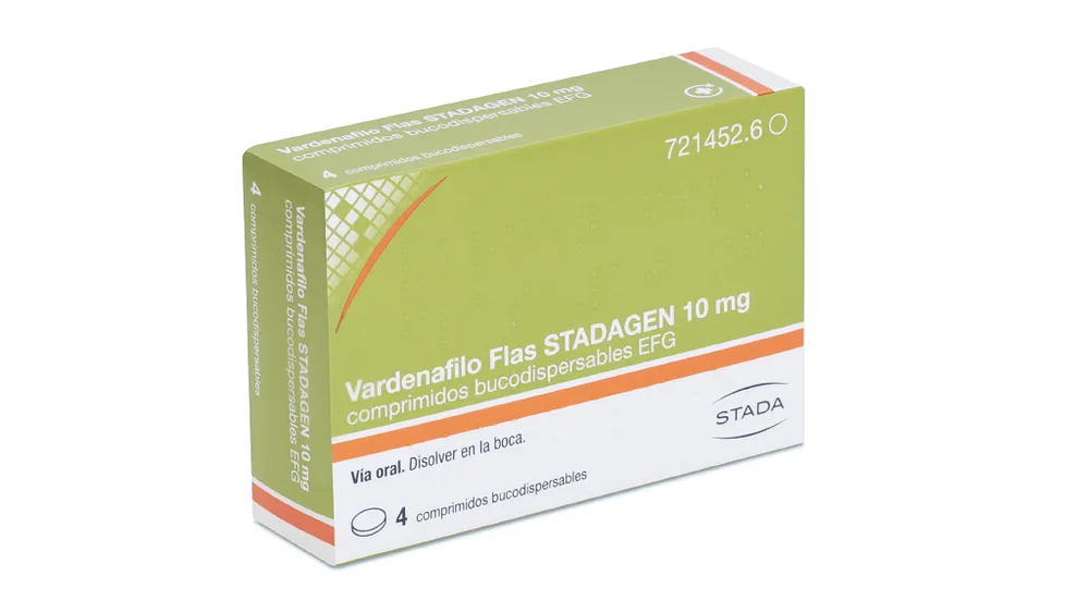 Vardenafil Flas Stada 10 mg orodispersible tablets EFG tablets, buccodispersable