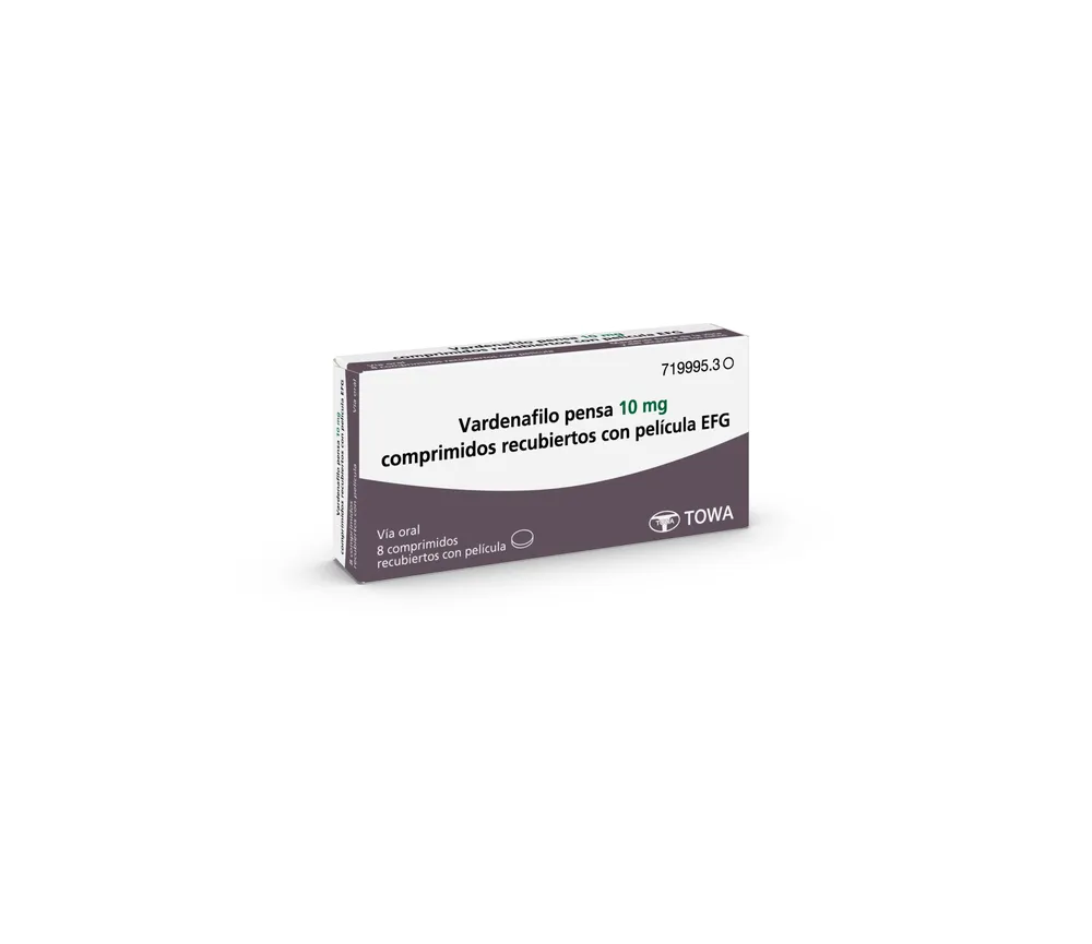 Vardenafil Pensa 10 mg film-coated tablets EFG tablets, film-coated