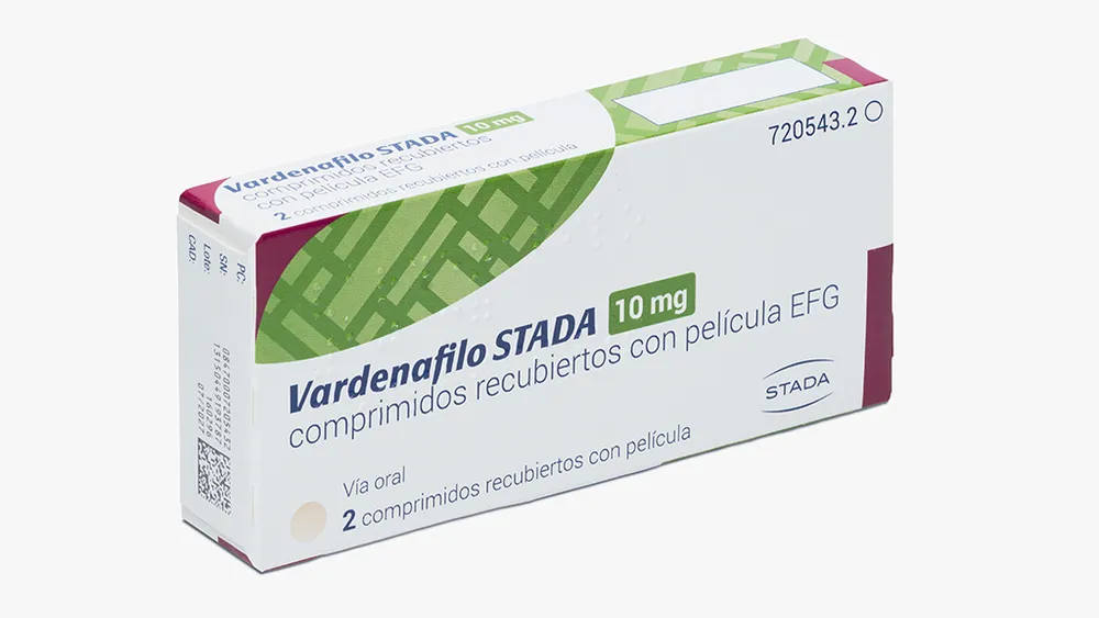Vardenafilo Stada 10 mg compresse rivestite con film EFG compresse, rivestite con film