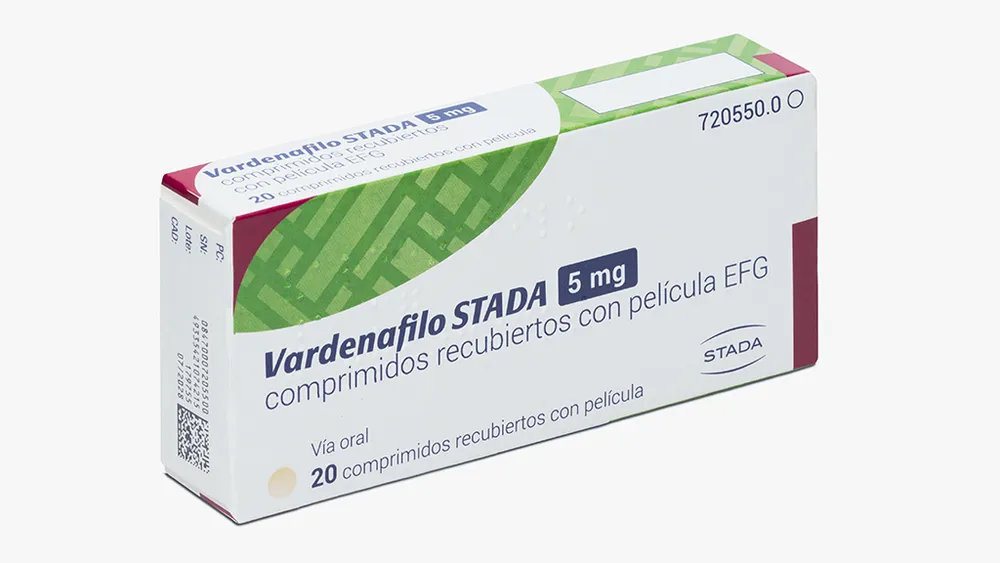 Vardenafil Stada 5 mg film-coated tablets EFG tablets, film-coated