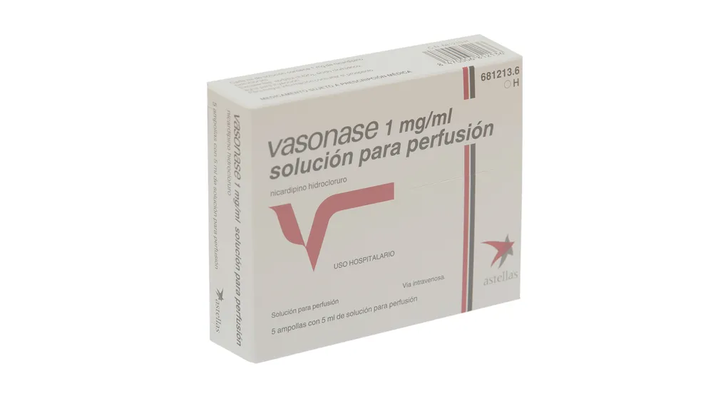 Vasonase 1 mg/ml soluzione per infusione soluzione per infusione