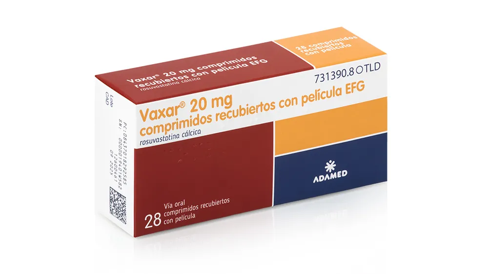 Vaxar 20 mg film-coated tablets EFG tablets, film-coated