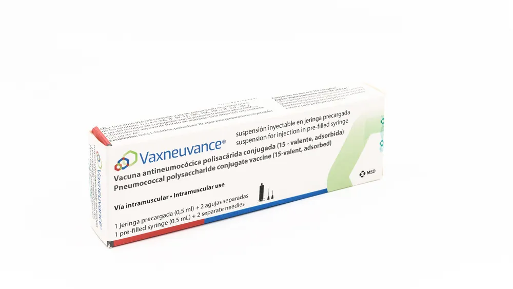 Vaxneuvance injectable suspension in pre-filled syringe suspension for injection, in pre-filled syringe