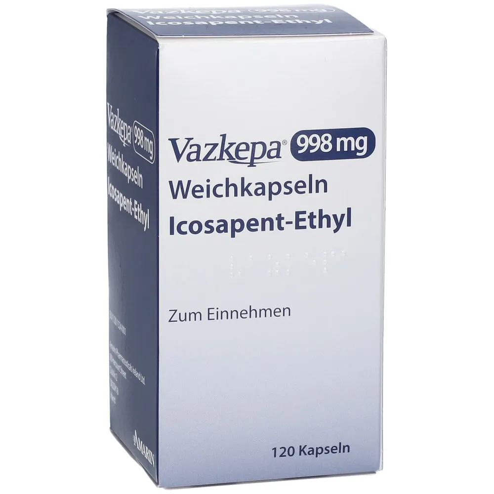 Vazkepa 998 mg soft capsules capsules, soft gelatin