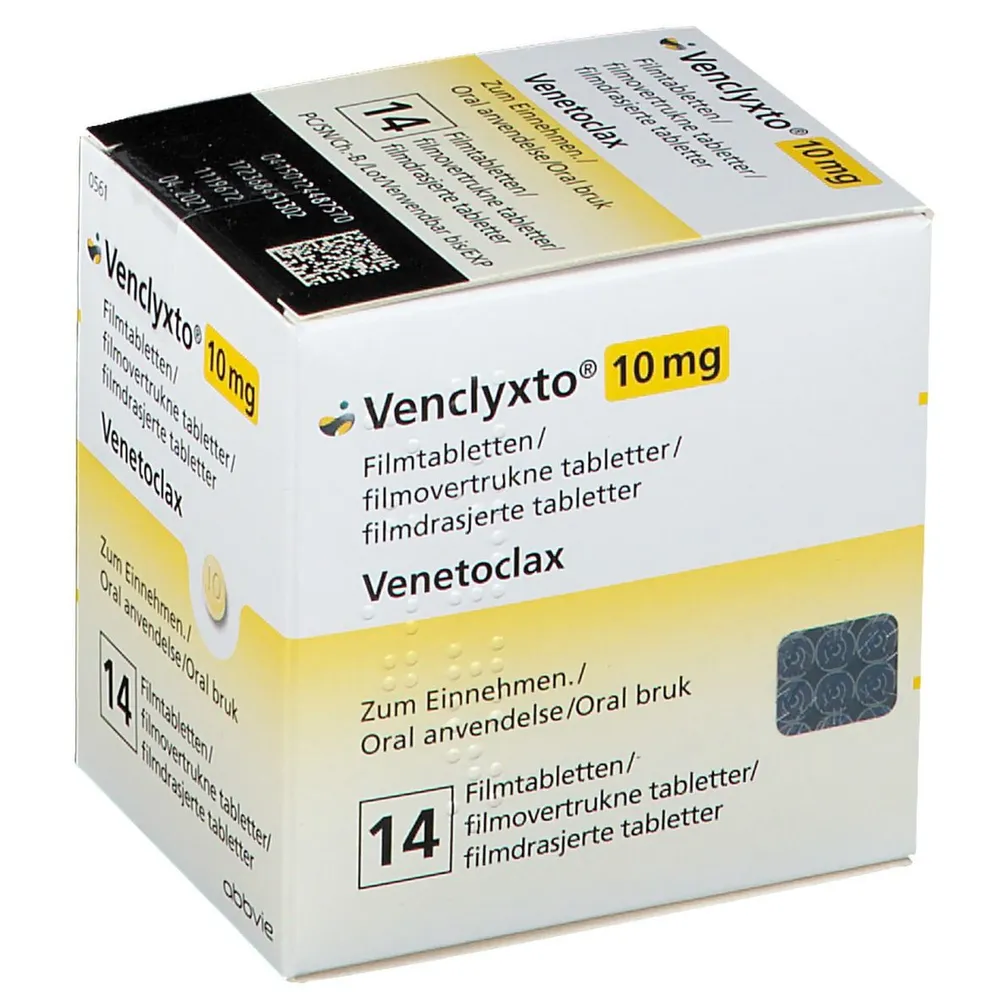 VENCLYXTO 10 MG COMPRIMIDOS RECUBIERTOS CON PELICULA COMPRIMIDO RECUBIERTO CON PELÍCULA