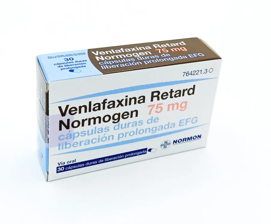 Venlafaxine prolonged-release Alter Genericos 75 mg hard capsules EFG capsules, hard, prolonged release