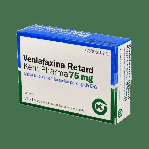 Venlafaxina a rilascio prolungato Kern Pharma 75 mg capsule rigide EFG capsula, rigida a rilascio prolungato