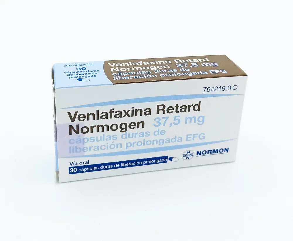 Venlafaxine prolonged-release Krka 37.5 mg hard capsules prolonged-release capsules, hard, prolonged release