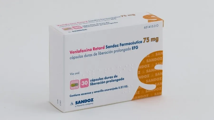 Venlafaxina a rilascio prolungato Mabo 75 mg capsule rigide EFG capsula, rigida a rilascio prolungato