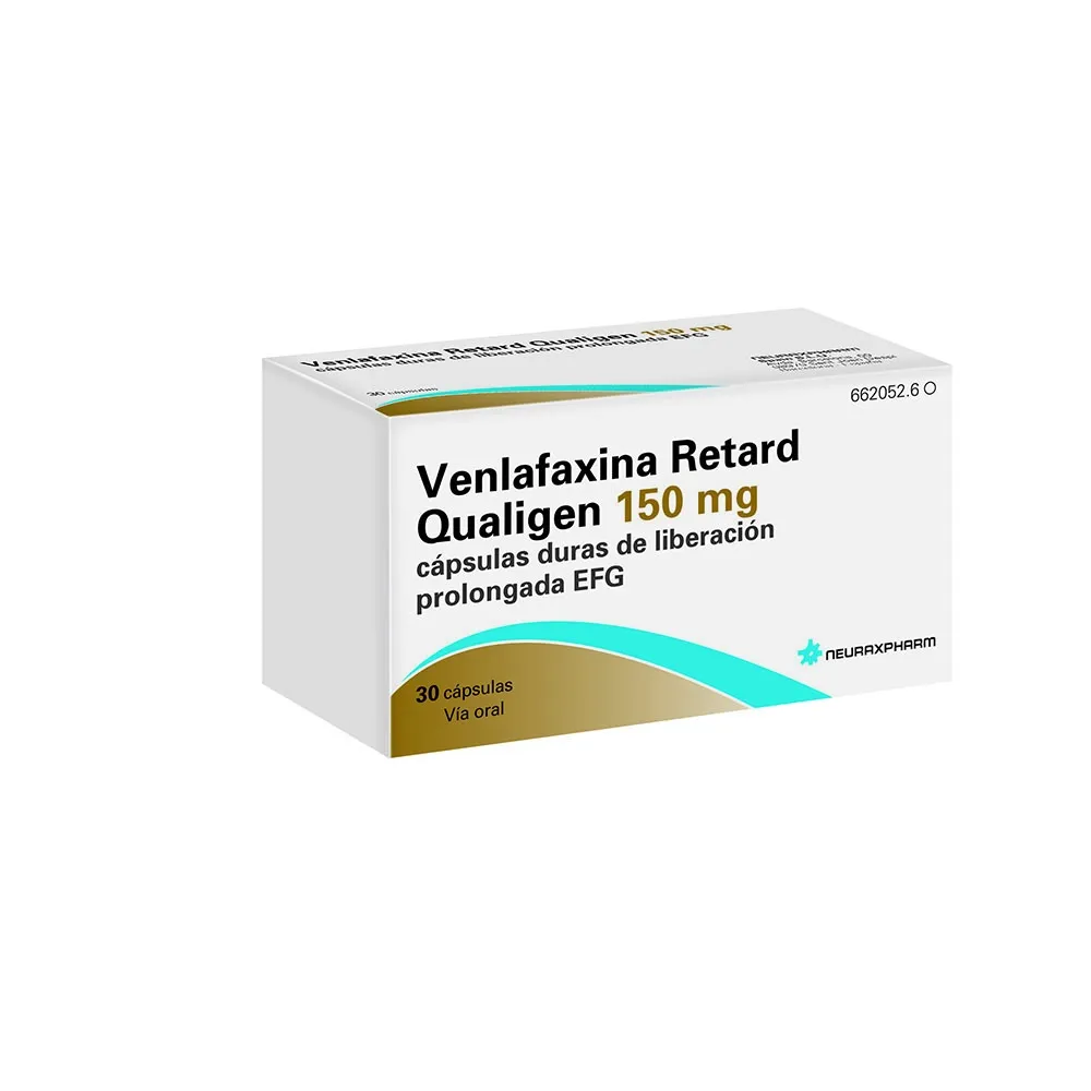 Venlafaxina retard Qualigen 150 mg capsule rigide a rilascio prolungato EFG capsula, rigida a rilascio prolungato