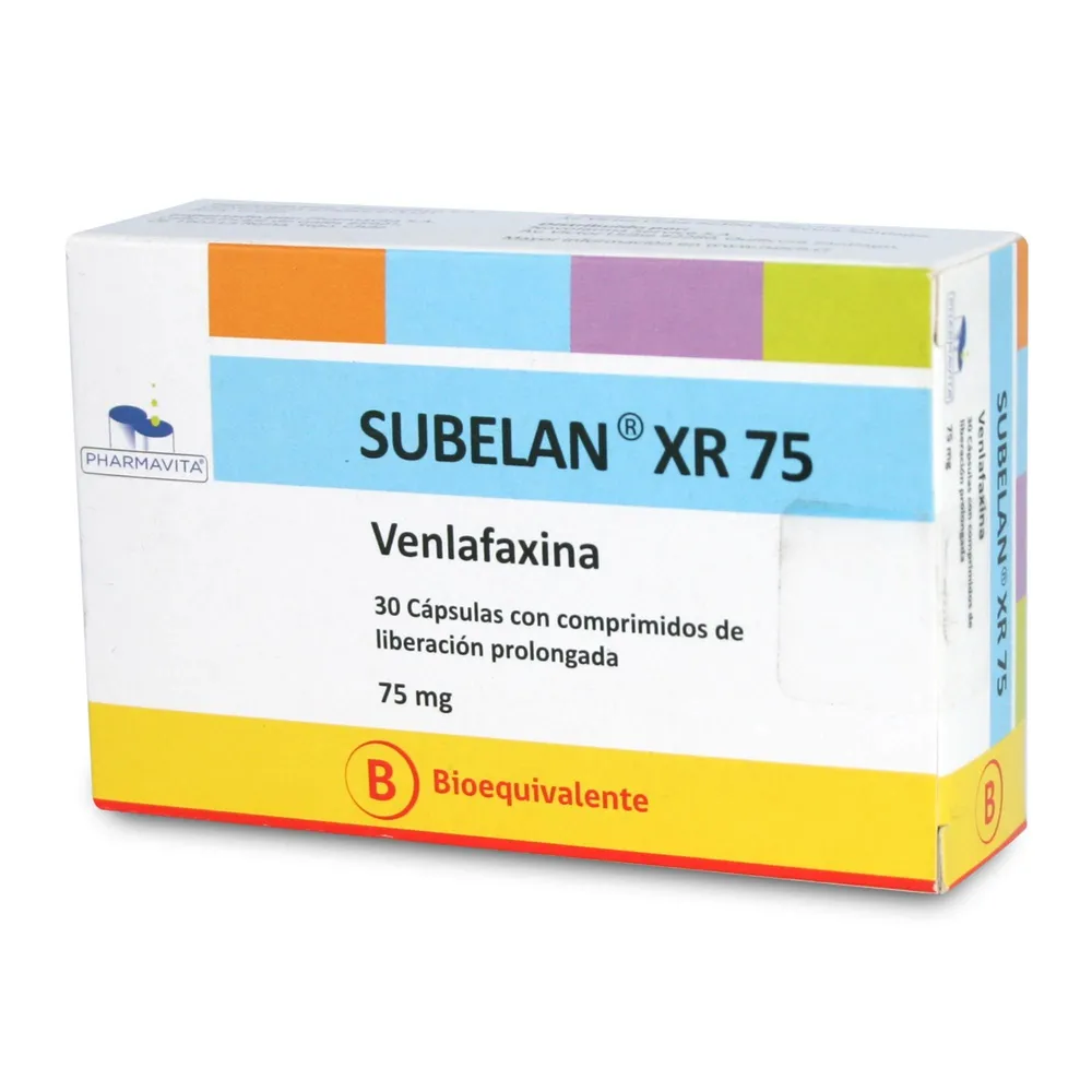 Venlafaxina Sun 75 mg compresse a rilascio prolungato compresse, a rilascio prolungato