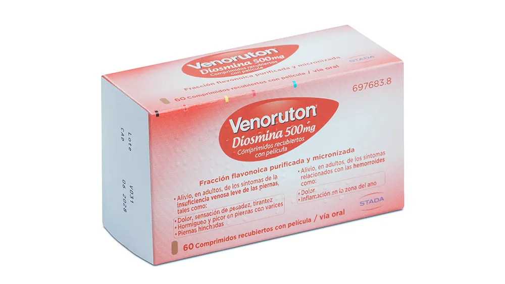 Venoruton diosmin 500 mg film-coated tablets tablets, film-coated
