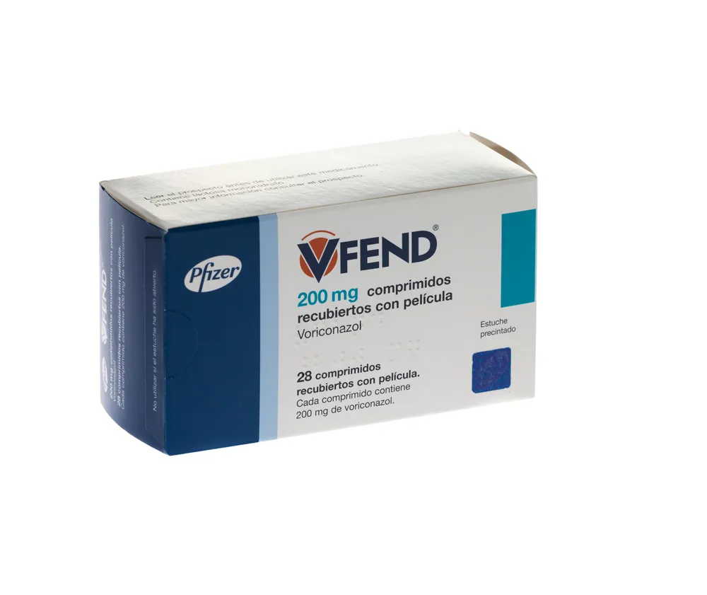 Vfend 200 mg film-coated tablets tablets, film-coated