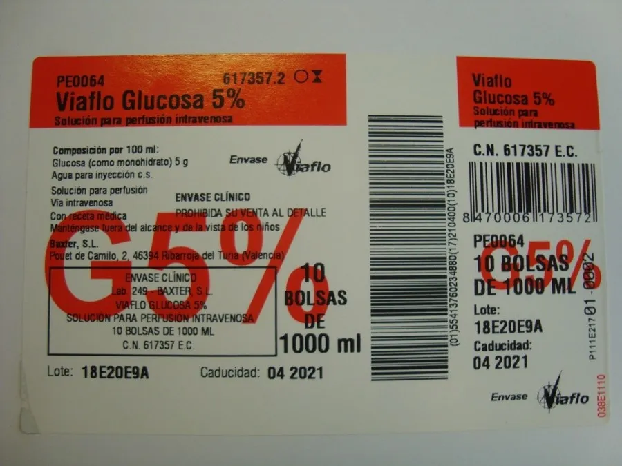 Viaflo Hartmann (Ringer lattato) in glucosio 5% soluzione per infusione soluzione per infusione