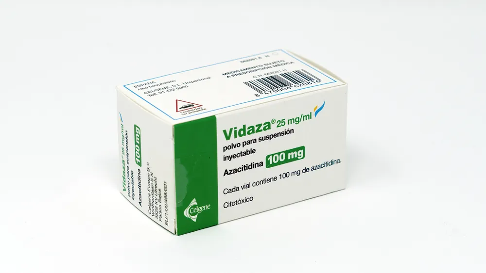 VIDAZA 25 MG/ML POLVO PARA SUSPENSION INYECTABLE POLVO PARA SUSPENSIÓN INYECTABLE