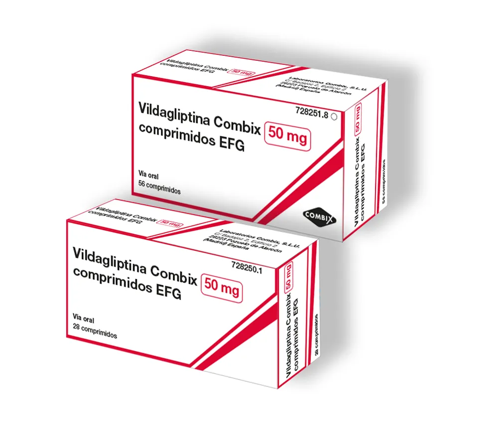 Vildagliptin Combix 50 mg tablets EFG tablets