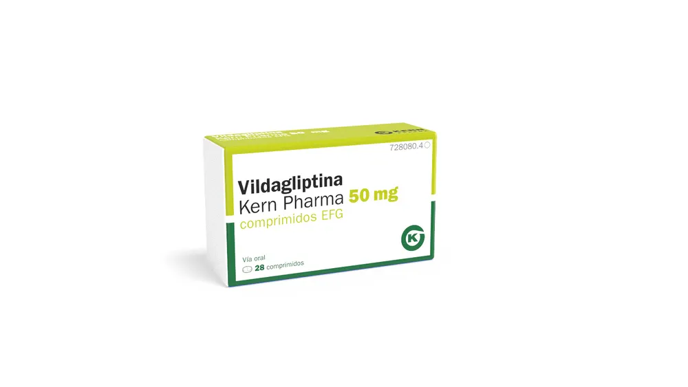 VILDAGLIPTINA TARBIS 50 MG COMPRIMIDOS EFG COMPRIMIDO