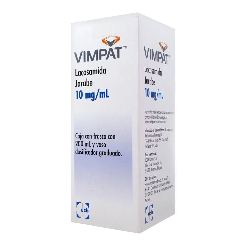 Vimpat 10 mg/ml sciroppo sciroppo