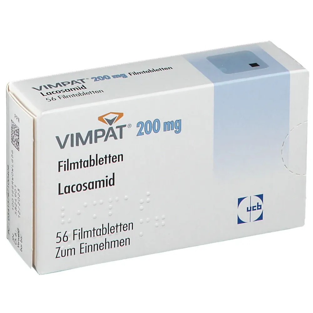 Vimpat 200 mg film-coated tablets tablets, film-coated