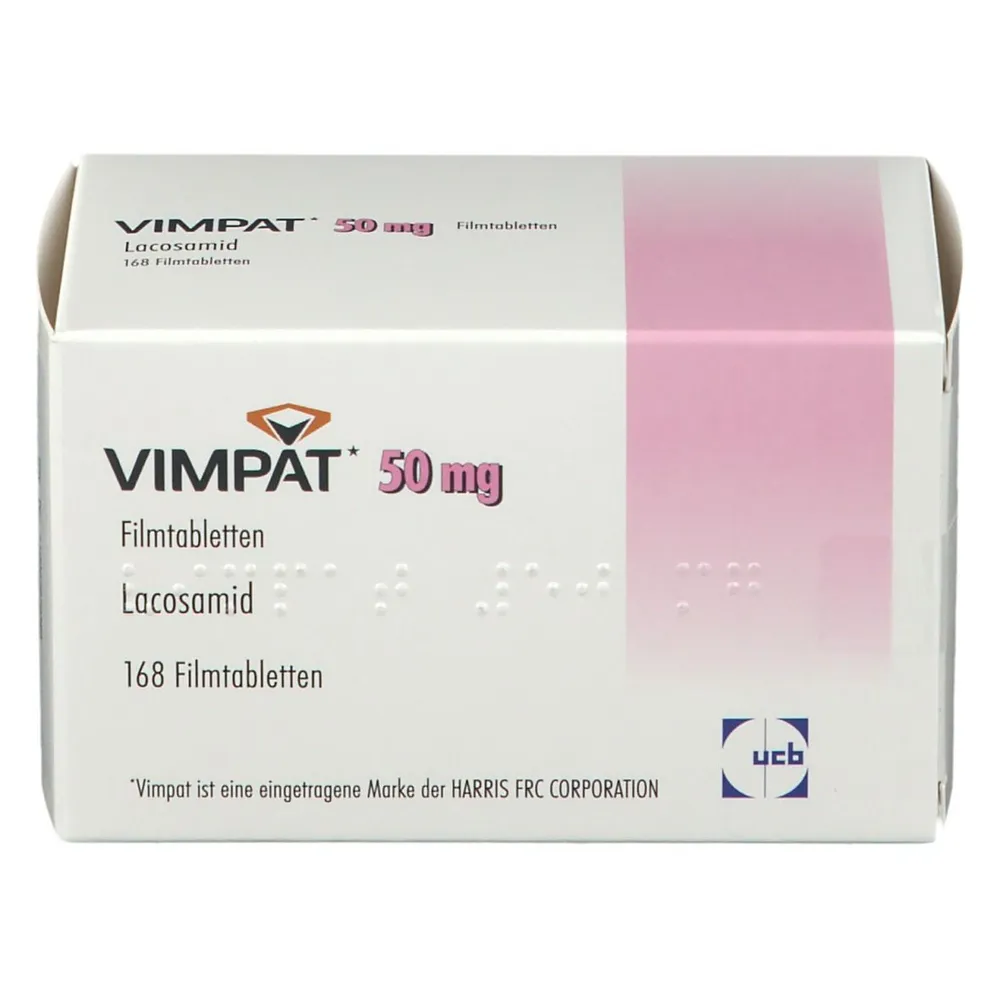 Vimpat 50 mg film-coated tablets tablets, film-coated