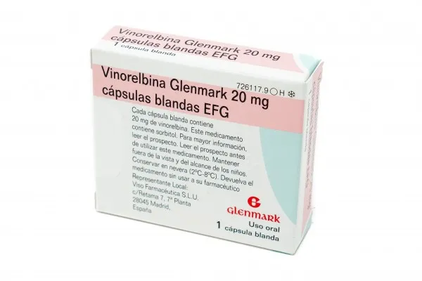 Vinorelbina Accord 20 mg capsula molle EFG capsule, molli