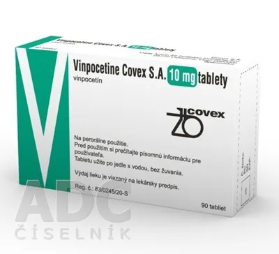 Vinpocetina Covex 10 mg compresse compresse