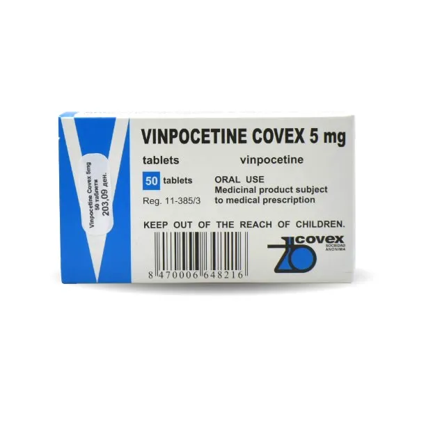 Vinpocetine Covex 5 mg tablets tablets