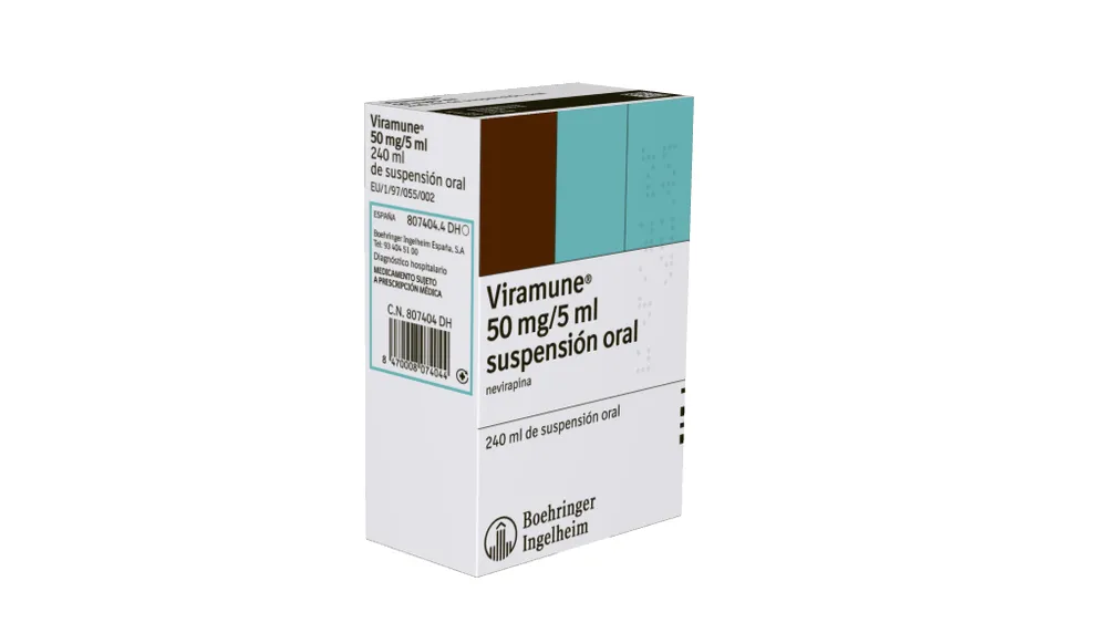 Viramune 50 mg/5 ml sospensione orale sospensione, orale