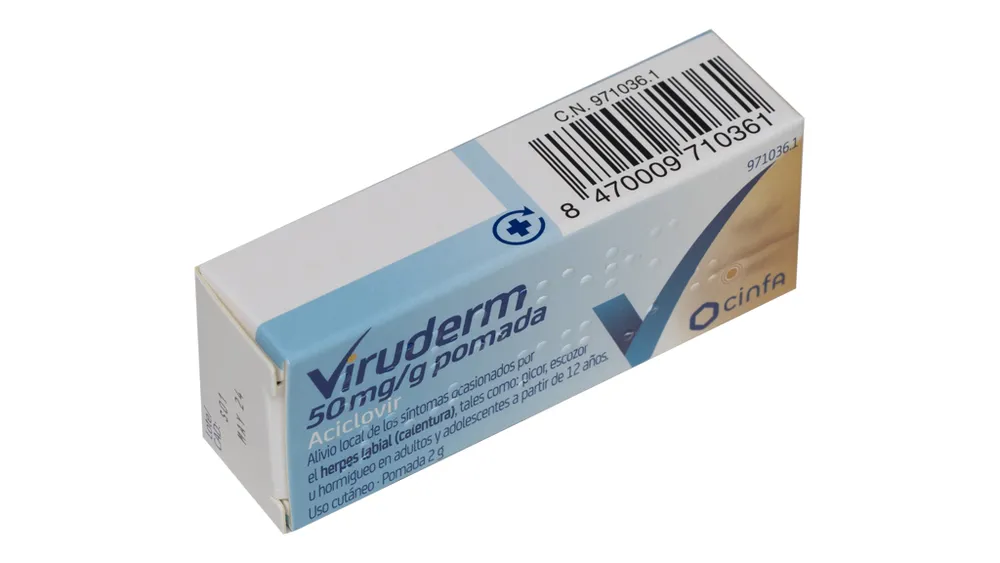 Viruderm 50 mg/g ointment ointment