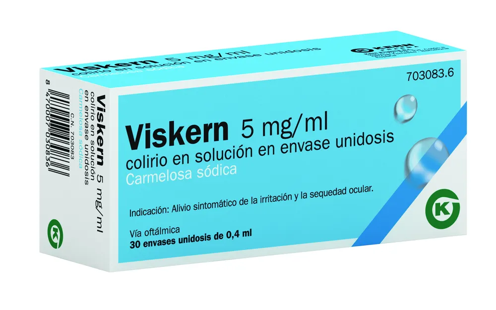 ViSKERN 5 mg/ml eye drops in single-dose container solution, ophthalmic in single-dose container