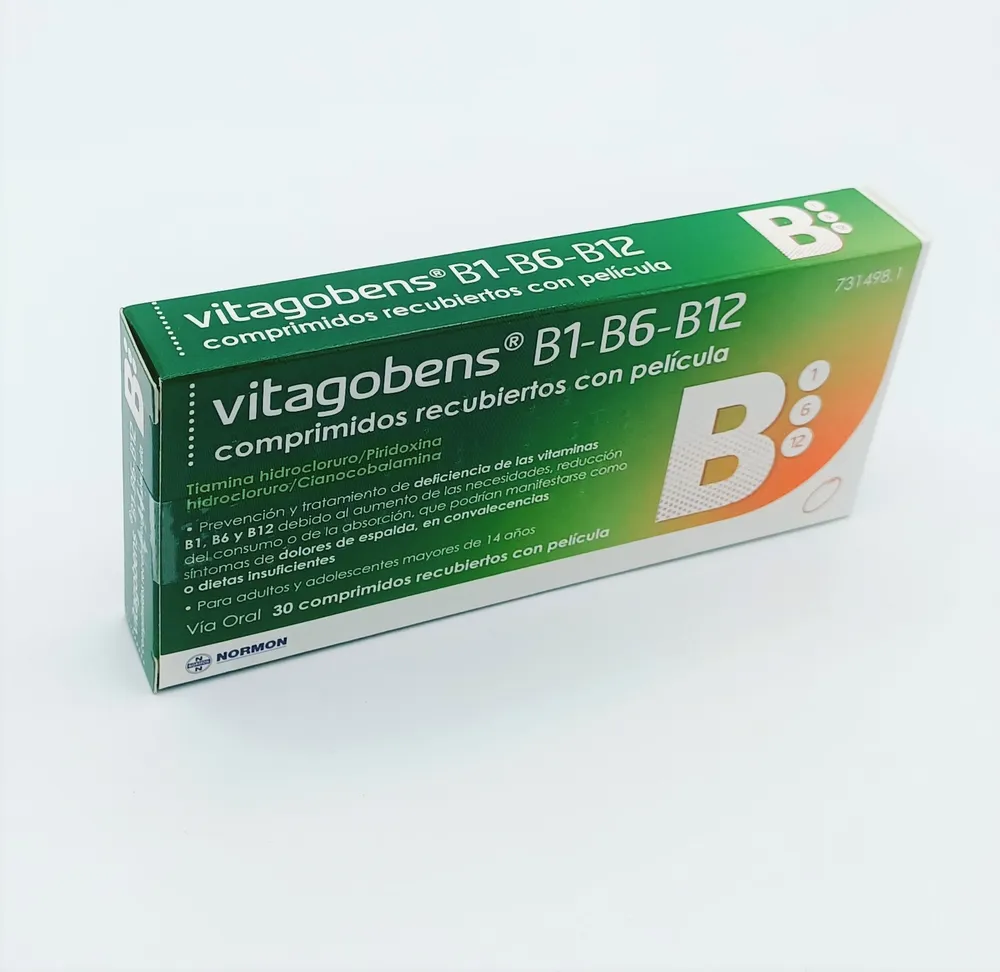 Vitagobens B1 B6 B12 film-coated tablets tablets, film-coated
