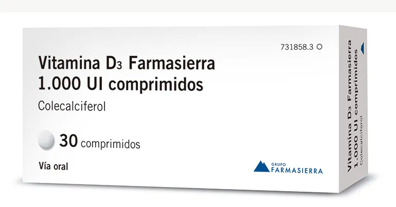 Vitamina D3 Farmasierra 1.000 U.I. compresse compresse
