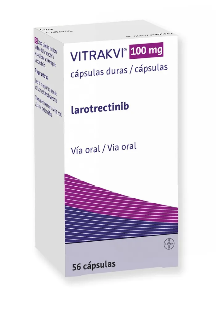 Vitrakvi 100 mg capsule rigide capsule, rigide