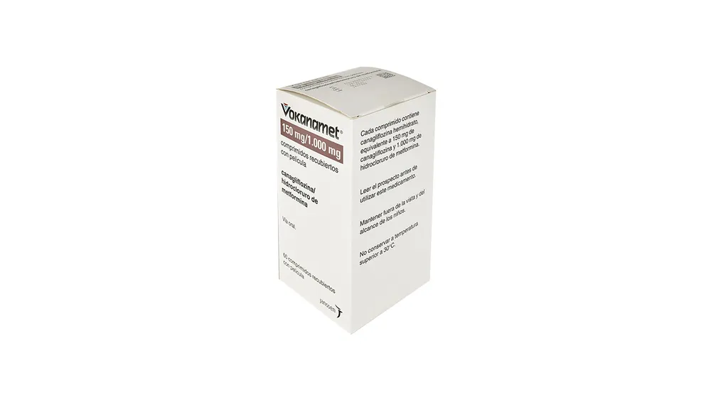 Vokanamet 150 mg/1000 mg film-coated tablets tablets, film-coated