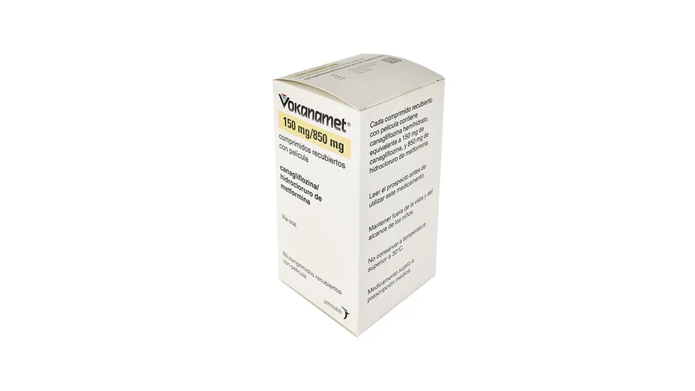 Vokanamet 150 mg/850 mg film-coated tablets tablets, film-coated