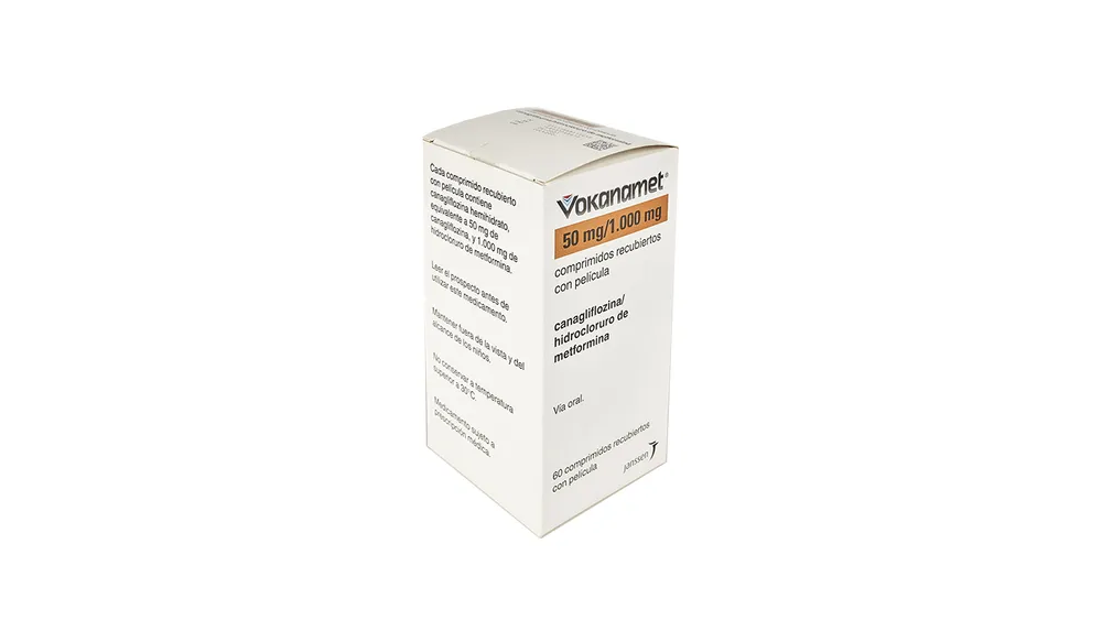 Vokanamet 50 mg/1000 mg film-coated tablets tablets, film-coated