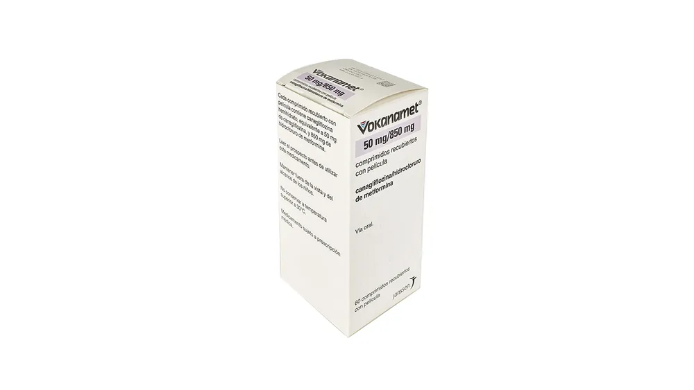 Vokanamet 50 mg/850 mg film-coated tablets tablets, film-coated