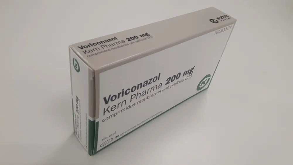 Voriconazole Kern Pharma 200 mg film-coated tablets EFG tablets, film-coated