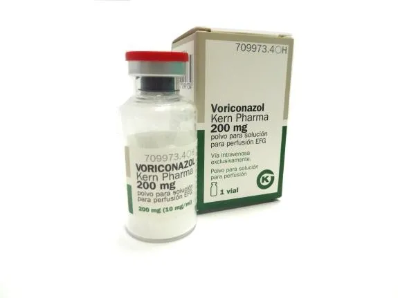 Voriconazolo Kern Pharma 200 mg polvere per soluzione per infusione EFG polvere per soluzione per infusione