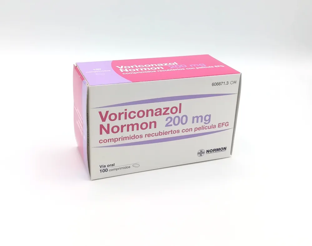 Voriconazolo Normon 200 mg compresse rivestite con film EFG compresse, rivestite con film