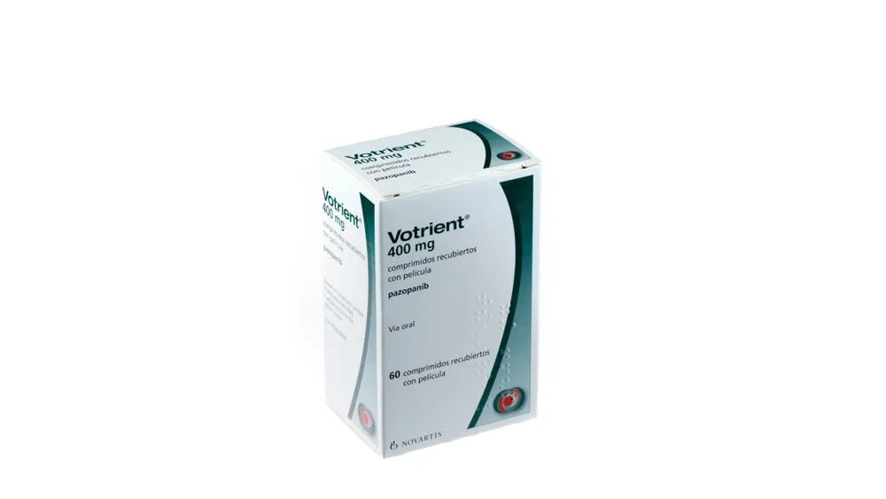 VOTRIENT 400 MG COMPRIMIDOS RECUBIERTOS CON PELICULA COMPRIMIDO RECUBIERTO CON PELÍCULA