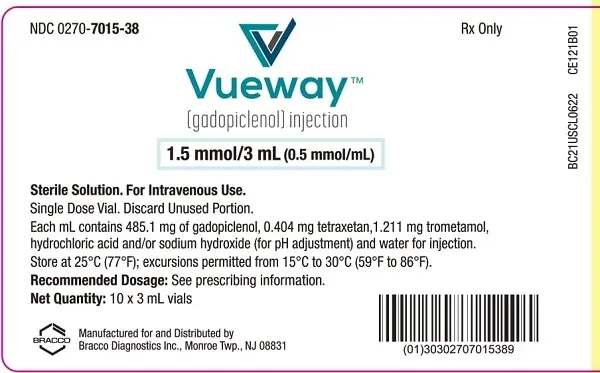 Vueway 0,5 mmol/ml soluzione iniettabile soluzione per iniezione