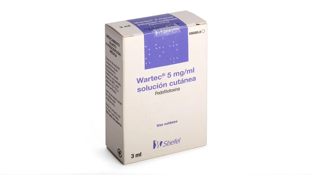 Wartec 5 mg/ml soluzione cutanea soluzione, cutanea