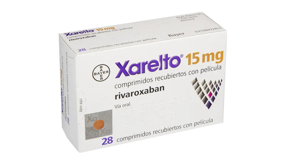 Xarelto 15 mg film-coated tablets (28 tablets) tablets, film-coated
