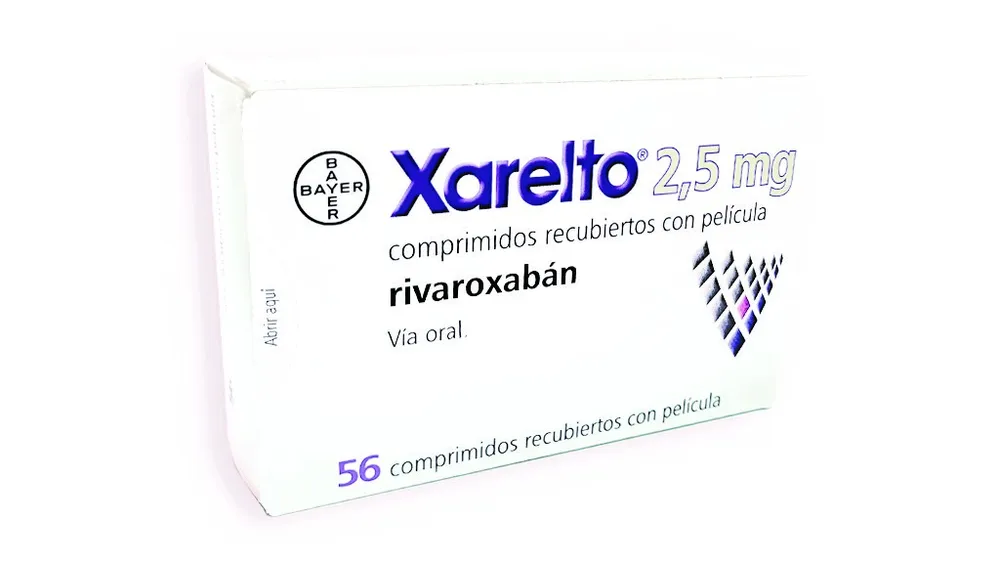 Xarelto 2,5 mg compresse rivestite con film compresse, rivestite con film