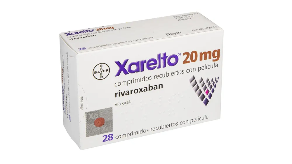 Xarelto 20 mg film-coated tablets (28 tablets) tablets, film-coated