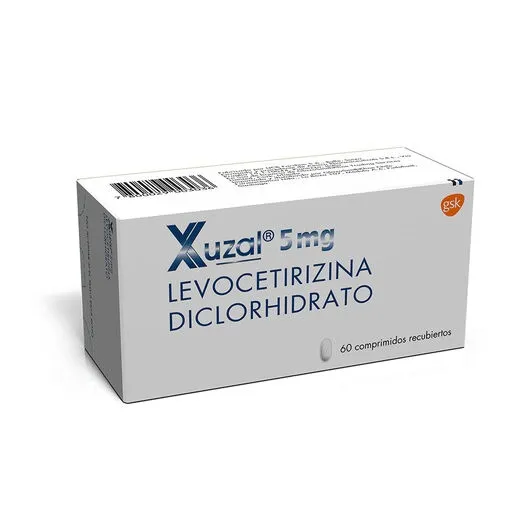 Xazal 5 mg film-coated tablets tablets, film-coated