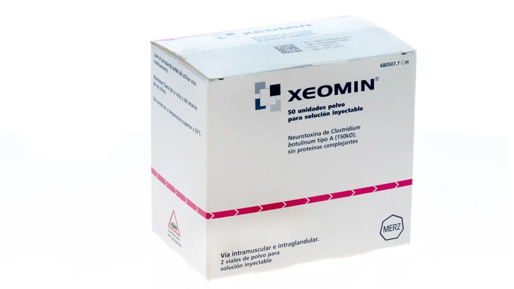 Xeomin 50 units powder for solution for injection powder for solution for injection